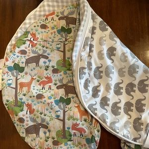 Two Bobby Pillowcases/Covers